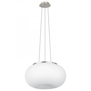 Nickel design Pendelleuchte Glas, Skyler