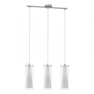 Chrom moderne Pendelleuchte Glas, Barceno
