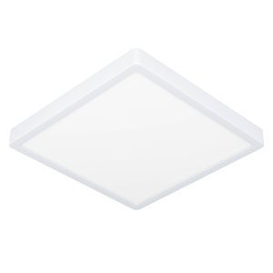 Weiße Deckenlampe Kunststoff, Geraldo, 20,5W, 3000K LED