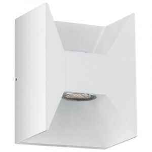 Weiße Außenleuchte Aluminium, Jeslynn, 3W, 3000K LED, IP44