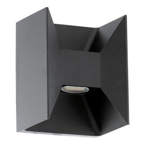 Anthrazit Außenleuchte Aluminium, Jeslynn, 3W, 3000K LED, IP44