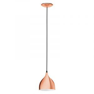 Kupfer design Pendelleuchte Metall, Piglio