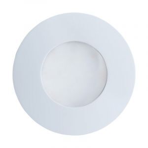 Weiße Einbaustrahler Glas, Margarita, IP65