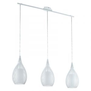Weiße moderne Pendelleuchte Glas, Maritima
