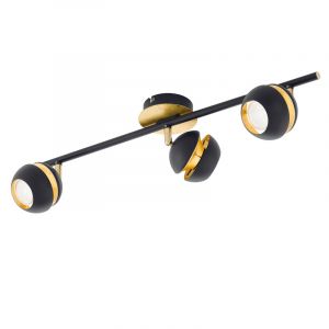 Goldene moderne Deckenstrahler Stahl, Josse