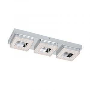 Chrom moderne Wandleuchte Kunststoff, Arjo, 4W, 3000K LED