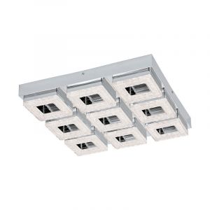 Chrom moderne Wandleuchte Kunststoff, Arjo, 4W, 3000K LED
