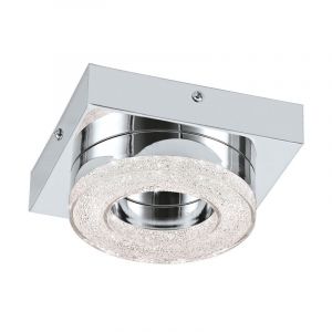 Chrom moderne Wandleuchte Kunststoff, Arjo, 4W, 3000K LED
