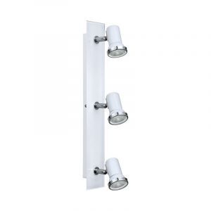 Chrom Deckenstrahler Glas, Jasmijn, IP44