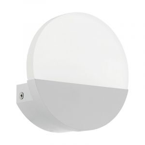 Nickel Wandleuchte Kunststoff, Beatriz, 5W, 3000K LED