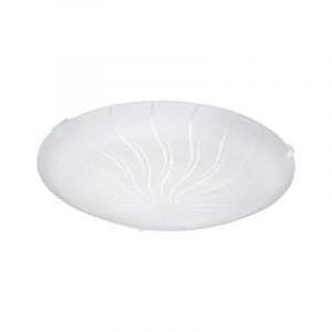 Weiße Deckenleuchte Glas, Bennet, 11W, 3000K LED
