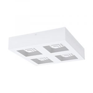 Weiße moderne Deckenlampe Stahl, Olger, 6W, 3000K LED