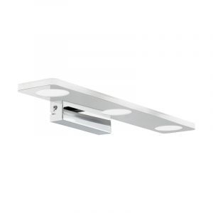Chrom moderne Wandleuchte Kunststoff, Jan, 5W, 3000K LED, IP44