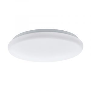 Weiße Deckenleuchte mit Sensor Stahl, Patryk, 12W, 3000K LED
