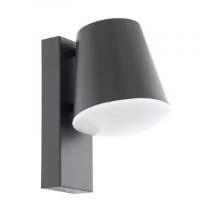Anthrazit moderne Außenleuchte Metall, Aiden, IP44