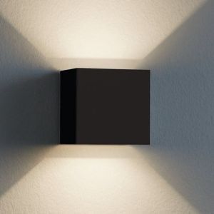 Anthrazit moderne Außenleuchte Aluminium, Owen, IP54