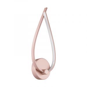 Goldene design Wandleuchte Aluminium, Josef, 11W, 3000K LED