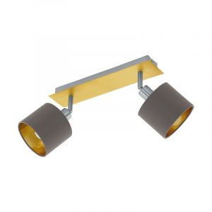Gelbe Deckenstrahler Stahl, Yaniek