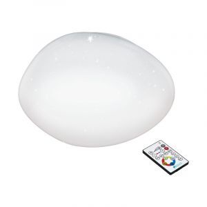 Weiße Deckenlampe Stahl, Tyrell, 21W, in Lichtfarbe einstellbare LED