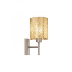 Beige moderne Wandleuchte Metall, Megan, mit Schalter