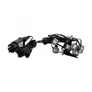 Transparente Außenstrahler Kunststoff, Vanja, 3W, 3000K LED, IP65