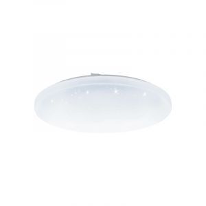Weiße Deckenlampe Stahl, Eloise, 24W, in Lichtfarbe einstellbare LED