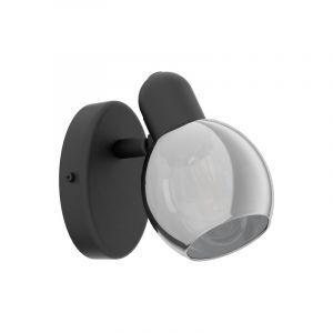 Schwarze design Deckenstrahler Stahl, Ritchy