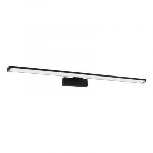 Schwarze moderne Spiegelbeleuchtung Aluminium, Nancy, 14W, 4000K LED, IP44