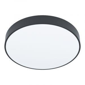 Schwarze Aufbauspot Stahl, Zippora, 18W, in Lichtfarbe einstellbare LED