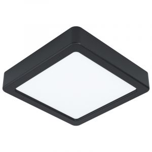 Schwarze Deckenleuchte Stahl, Pascale, 10W, 4000K LED