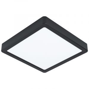 Schwarze Deckenleuchte Stahl, Pascale, 16W, 4000K LED