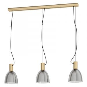 Bronze moderne Pendelleuchte Glas, Driek