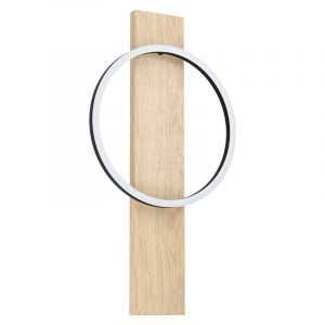 Holz Wandleuchte Braun, Annebel, 12W, 3000K LED