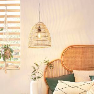 Holz Pendelleuchte Braun, Wilfried