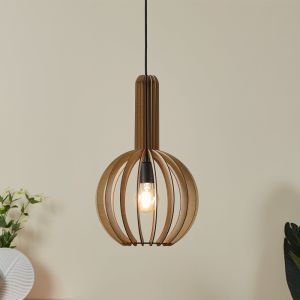 Holz Pendelleuchte Braun, Kenney