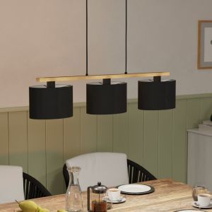 Holz Pendelleuchte Braun, Magali
