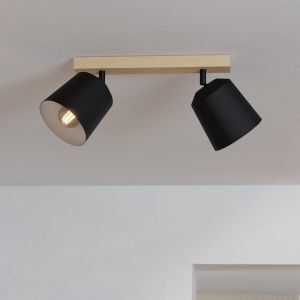 Holz Wandstrahler Braun, Teddy