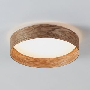Braune moderne Deckenlampe Aluminium, Jolene, 24W, 3000K LED