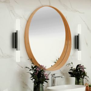 Chrom moderne Spiegelbeleuchtung Aluminium, Yolande, 5,5W, 3000K LED, IP44