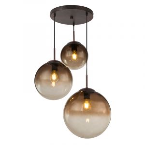 Bernstein design Pendelleuchte Glas, Novia