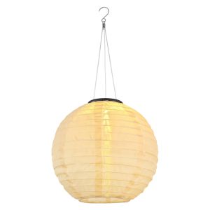 Beige Außenleuchte Kunststoff, Moad, 0,5W, 2700K LED, IP44, mit Schalter