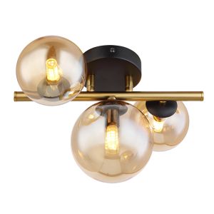 Bernstein design Deckenleuchte Glas, Melinda