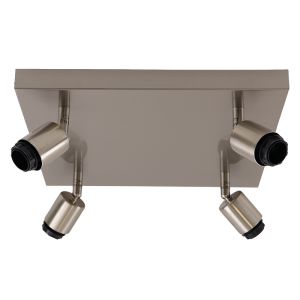 Aluminium Deckenkappe Silber, Rika