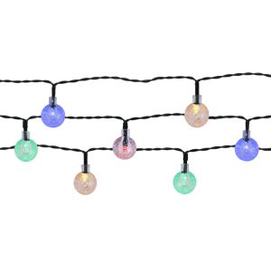Solarschnur-Gartenbeleuchtung 30 LED mehrfarbig