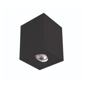 Aluminium Aufbauspot Schwarz, Gord