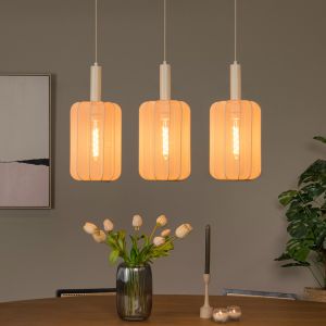 Beige Pendelleuchte Modern, Corina