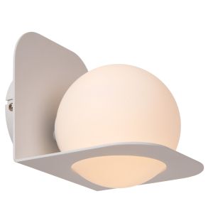 Weiße Wandleuchte Badezimmer Modern, Davy, IP44