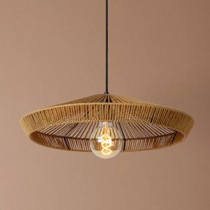 Rattan Pendelleuchte Holz, Yunkai