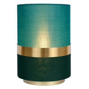 Goldene Tischleuchte Retro, Tusse, mit Schalter