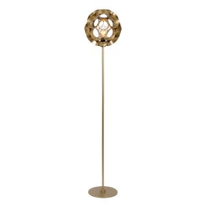 Goldene Stehlampe Modern, Hannelore